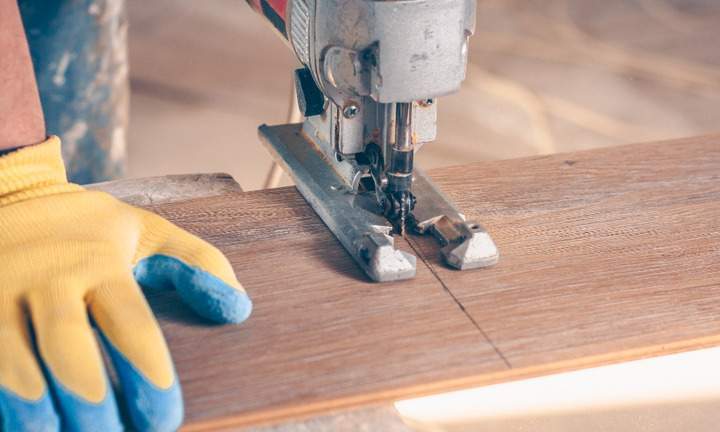 Pose de parquet, Semoy